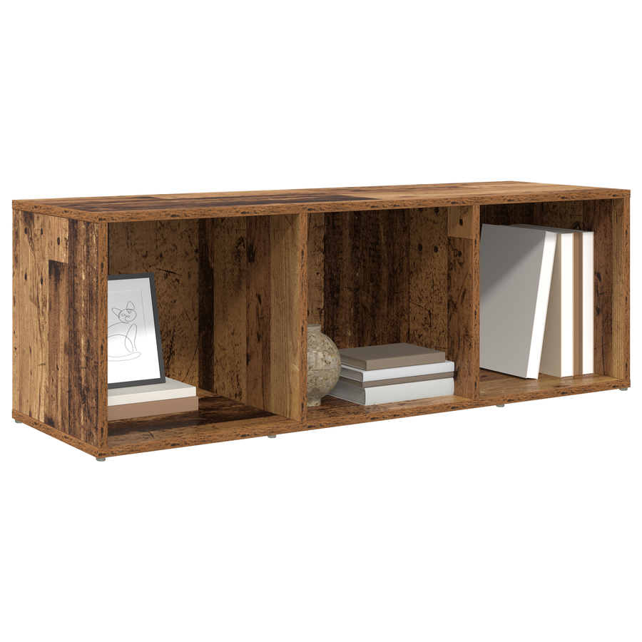 TV-kast met opslag Oud hout Bewerkt hout