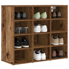 Schoenenkast met plank Oude hout 52.5 x 30 x 50 cm Bewerkt hout