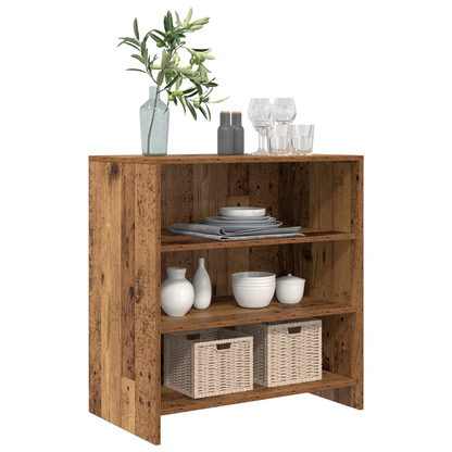Sideboard Oude Hout 70x41x75 cm Bewerkt Hout