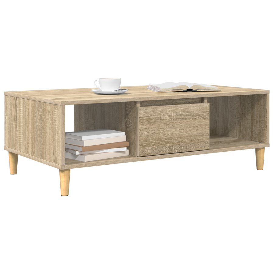 met opslag met de deur Sonoma eiken 103.5 x 60 x 35 cm Bewerkt hout