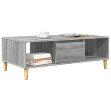 met opslag met de deur Grijs sonoma 103.5 x 60 x 35 cm Bewerkt hout