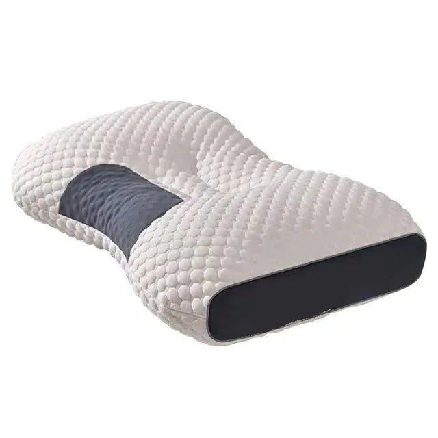 Nekkussen rond memory foam katoen 48x74 cm