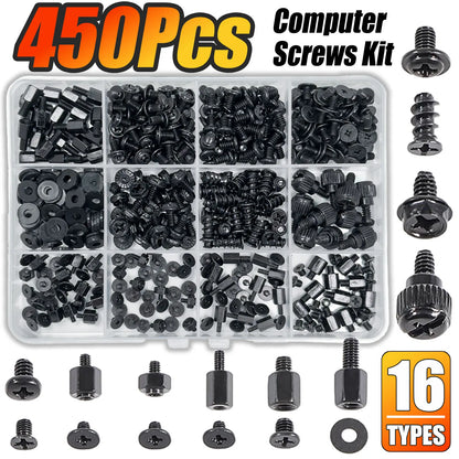 Schroevenset computer 450 stuks