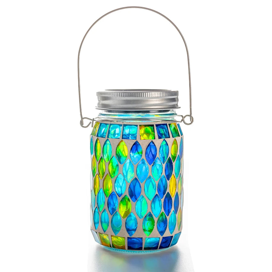 Solar hanglantaarn mozaïek glas