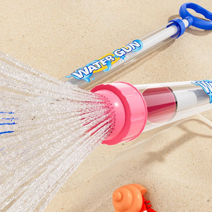 Water pistol with pump system for children and adults