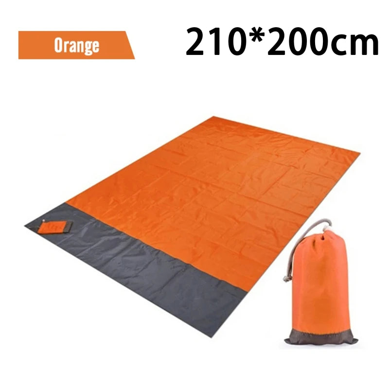 Strandmat extra groot waterdicht zandvrij
