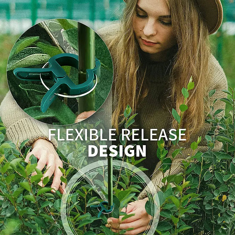 Plantenclips kliksluiting plastic