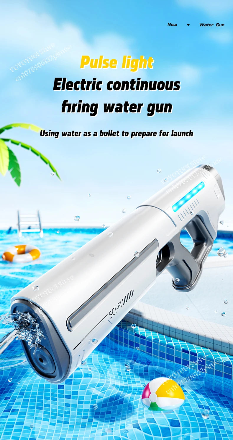 Fully Automatic Electric Water Gun with Large Capacity