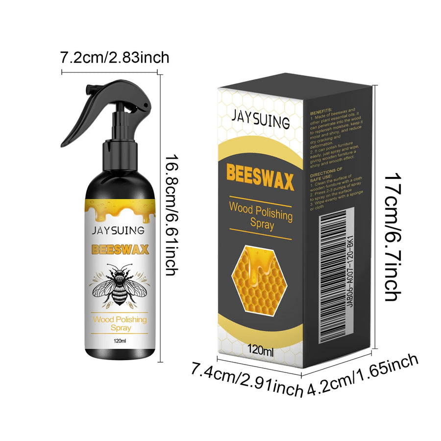 Houtverzorging spray 120 ml bijenwas