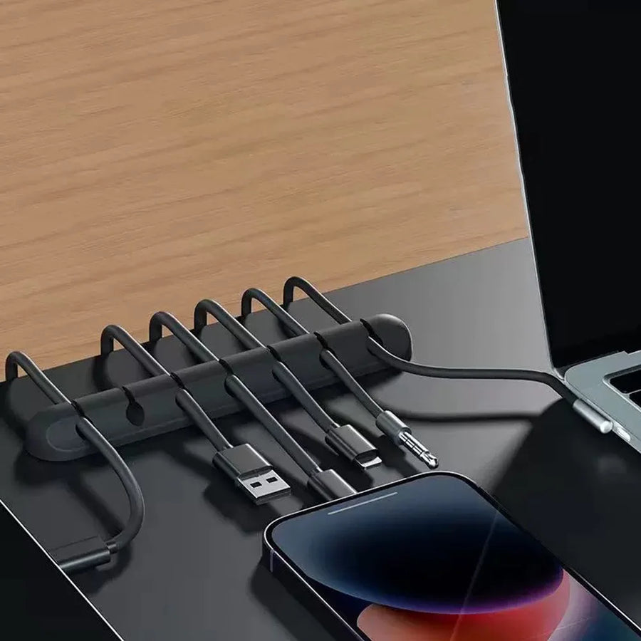 Kabelclips siliconen zelfklevend 5 stuks