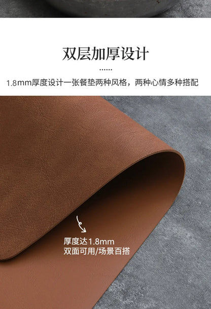 Placemat rubber rechthoekig 30X45cm