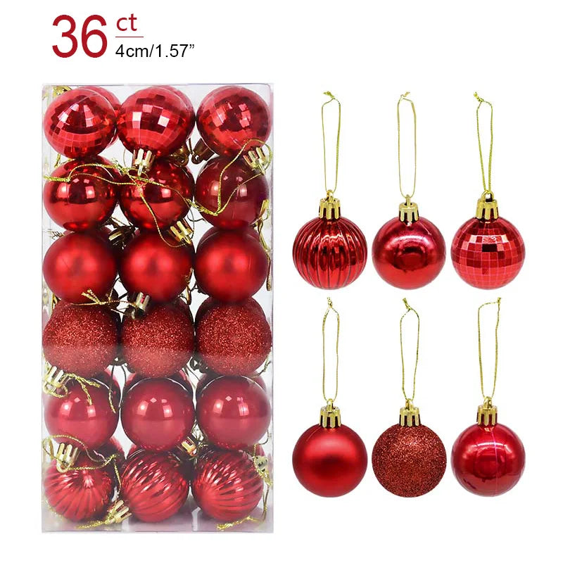 Kerstballen set decoratie