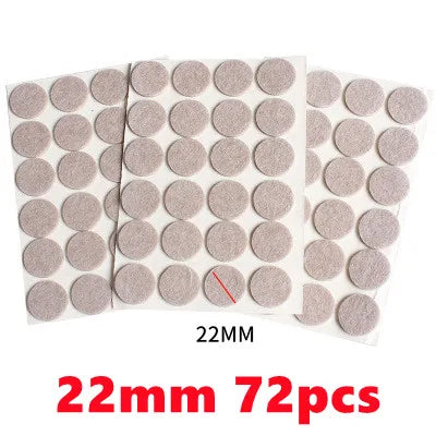 Viltpads voor meubelvoeten: zelfklevende bescherming tegen krassen en geluid