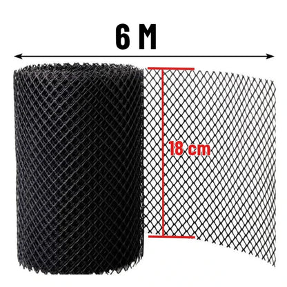 Gootgaas bladstopper 6m 20m HDPE