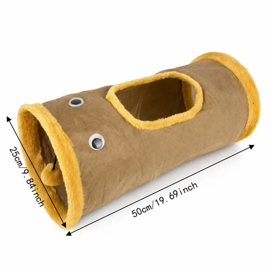Kattentunnel 50x25 cm opvouwbaar