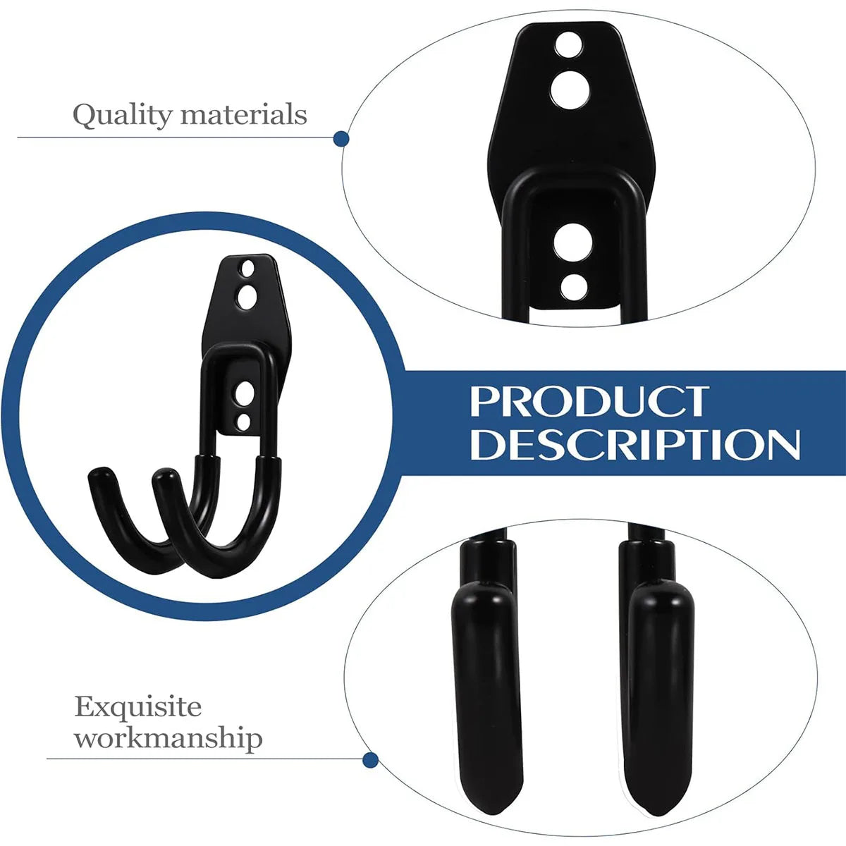Wandhaken voor Gereedschap en Tuinspullen