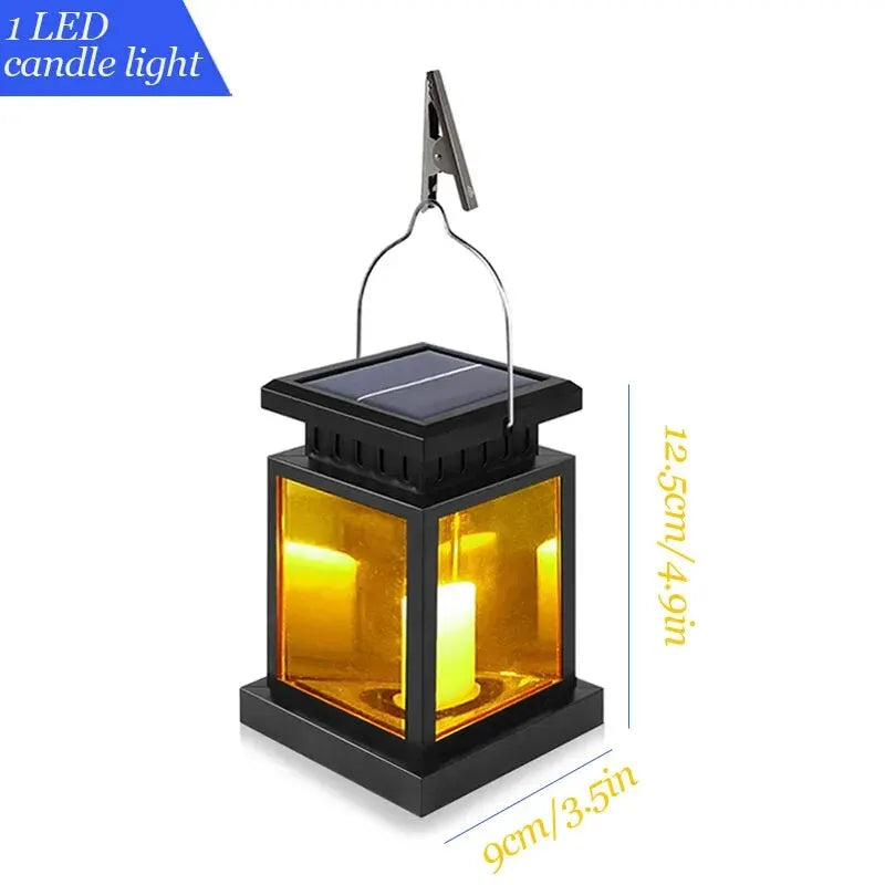 Solar LED lantaarn voor tuin terras balkon