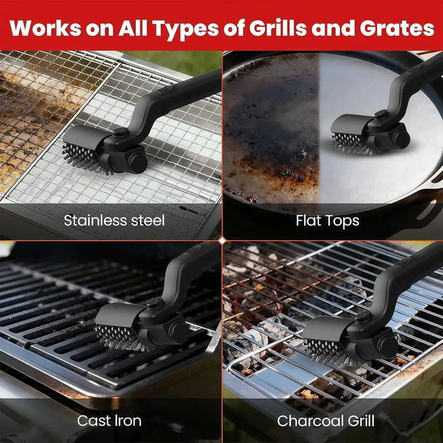 Elektrische grillborstel oplaadbaar