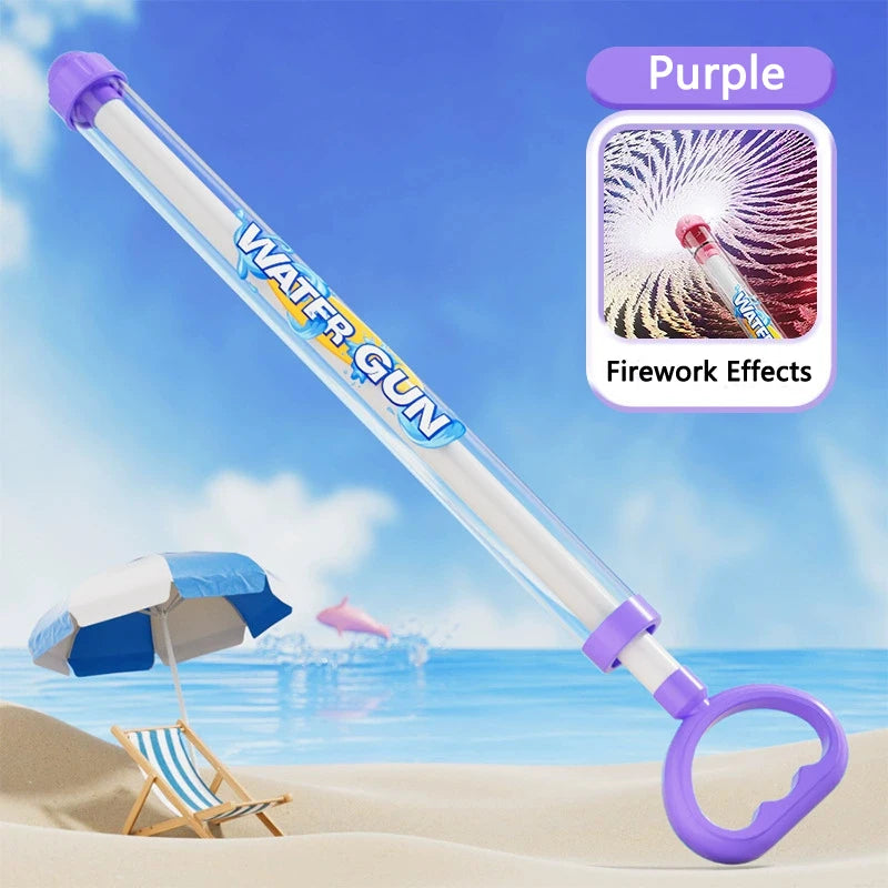 Water pistol with pump system for children and adults