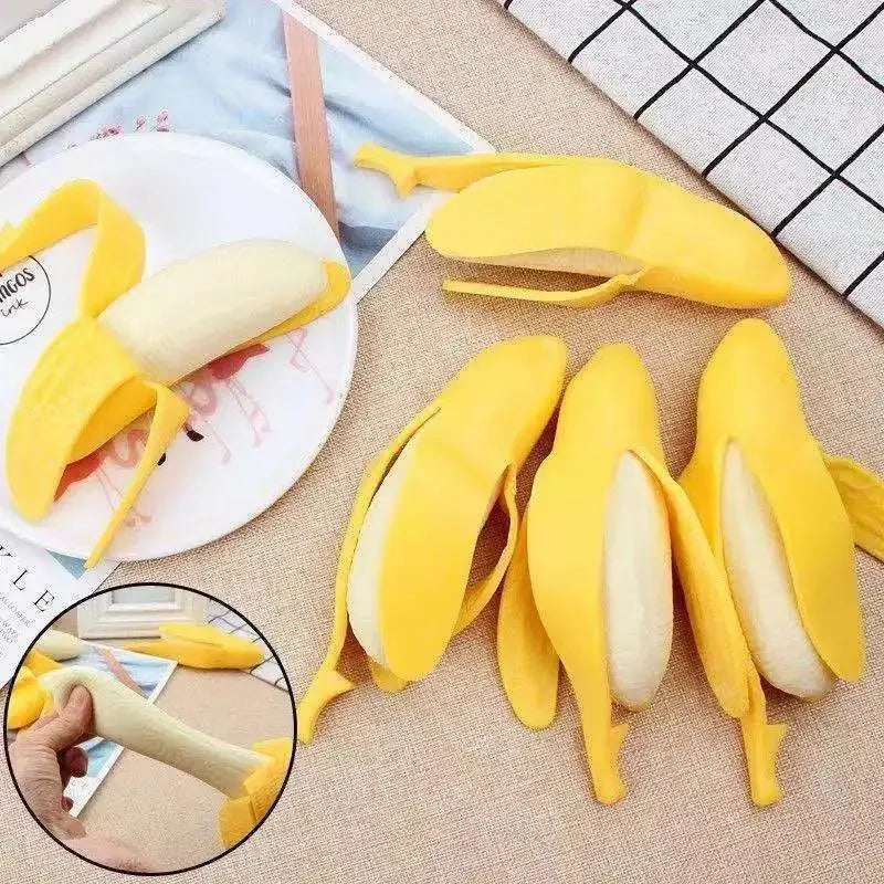 Squishy fidget toy fruitvorm