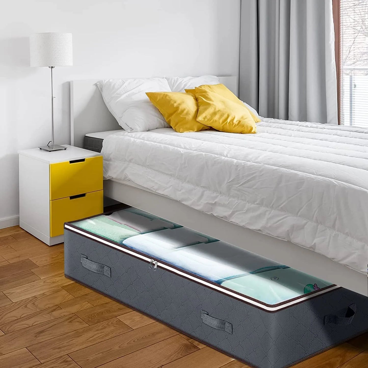 3-delige Opvouwbare Opbergboxen voor Onder het Bed