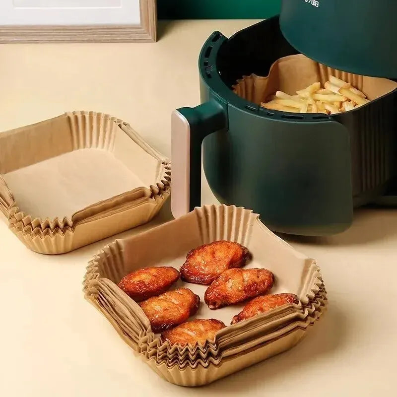 Rond bakpapier airfryer 50 stuks