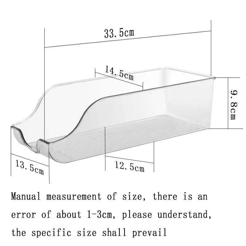Blikjes organizer voor koelkast en vriezer