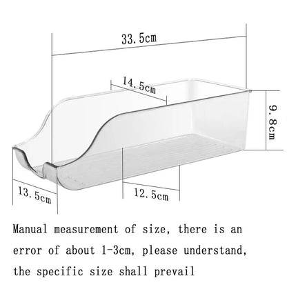 Blikjes organizer voor koelkast en vriezer