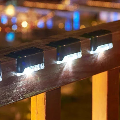 Solar LED Buitenlampen Set Waterdicht voor Paden en Trappen