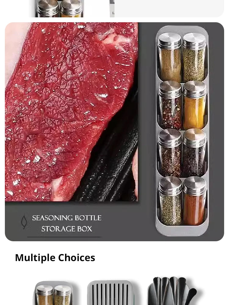 Keukenlade Organizer voor Bestek en Kruidenpotjes