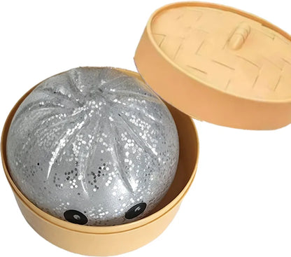 Knijpspeeltje squishy dumpling stressvermindering
