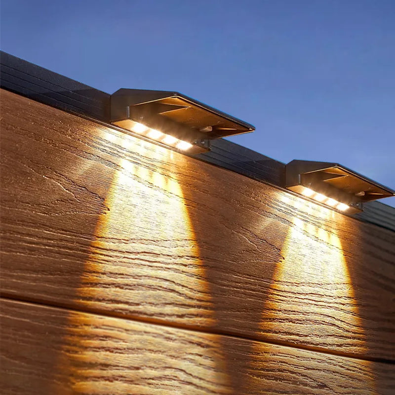 Wandlamp op zonne-energie set van 2 IP44