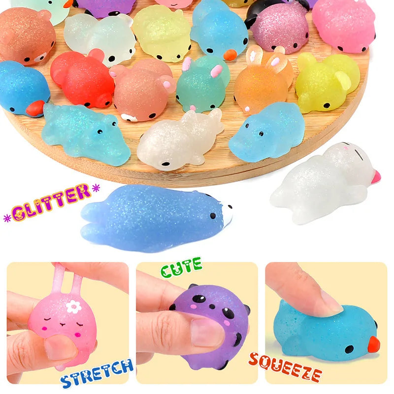 Mochi squishy dieren knijpfiguur