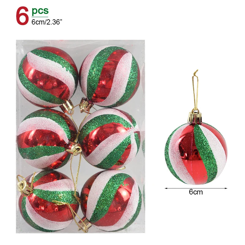 Kerstballen set decoratie