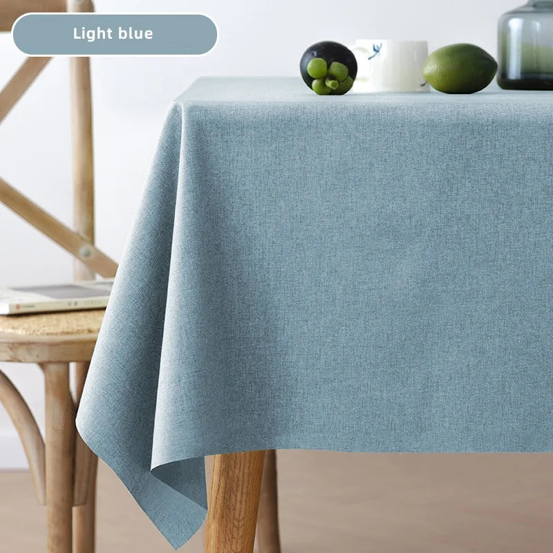 Tafelkleed rechthoekig katoen polyester waterdicht olieafstotend