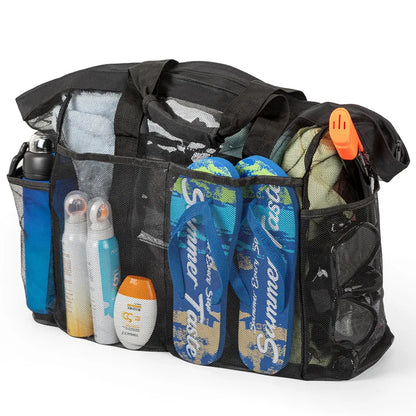 Strandtas extra large waterdicht inklapbaar nylon