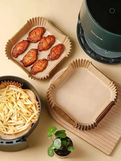 Rond Bakpapier voor Airfryer (50 stuks)