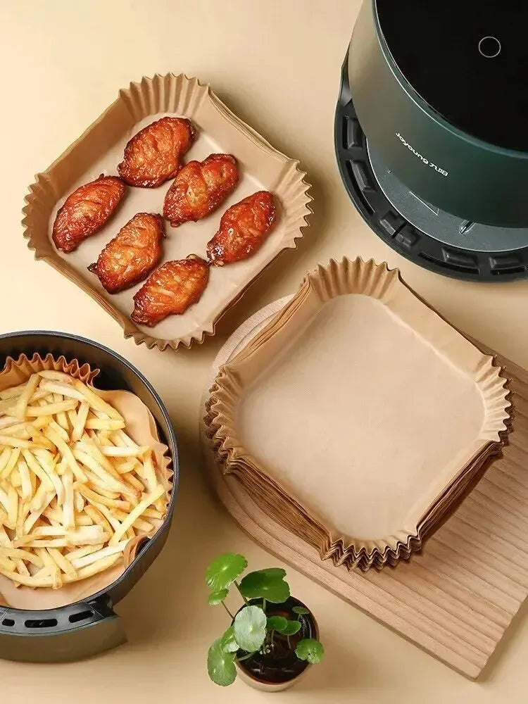 Rond bakpapier airfryer 50 stuks