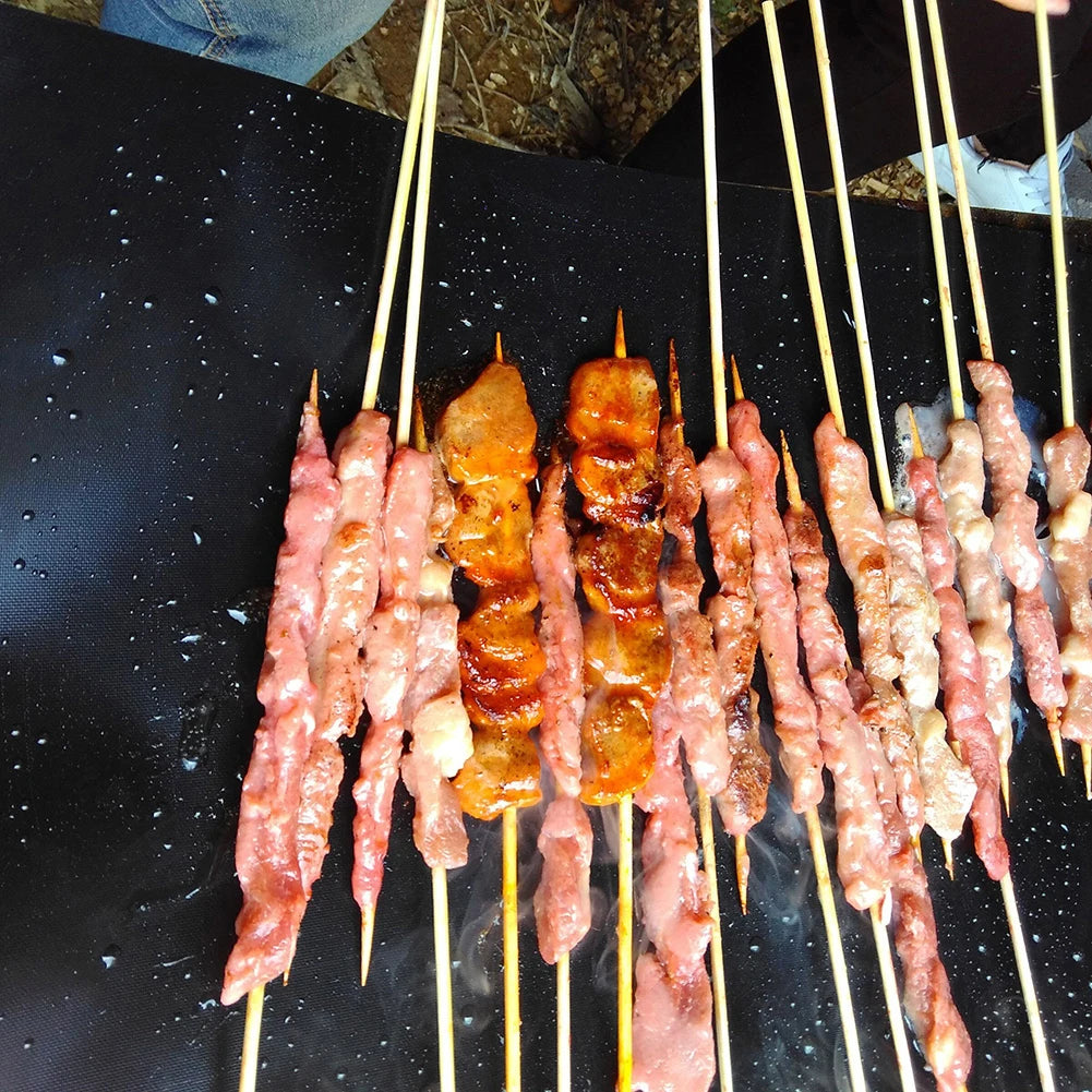 Oven en BBQ anti-aanbak mat 40x33 cm