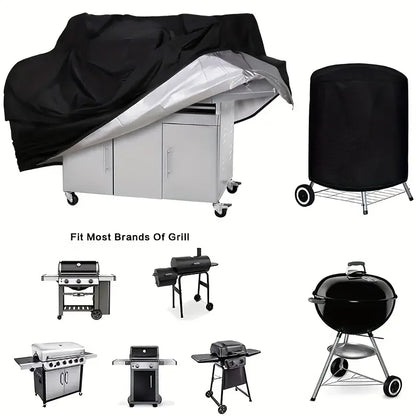 BBQ Gas Grillhoes Zwart met UV-bescherming voor Weber en Char-Broil