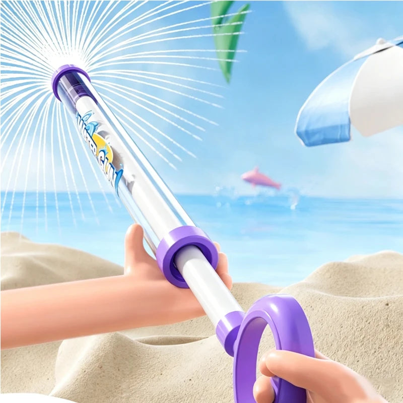 Water pistol with pump system for children and adults