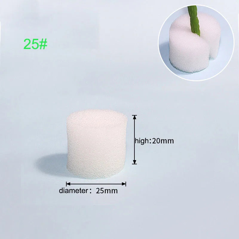 Hydroponische Kweekset met Mesh Potten en Sponzen (50 stuks)