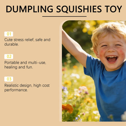 Squishy knijpspeeltje dumpling