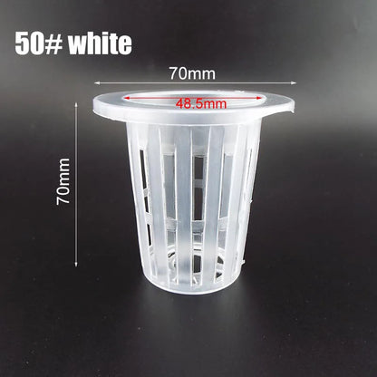 Hydroponische Kweekset met Mesh Potten en Sponzen (50 stuks)