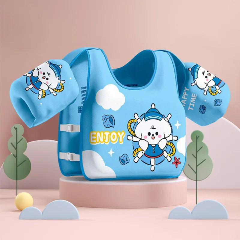 Kids Swim Vest – No Inflation Needed