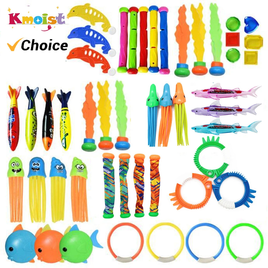 Kids Dive Toy Set | Breathing Practice in Bath and Pool
