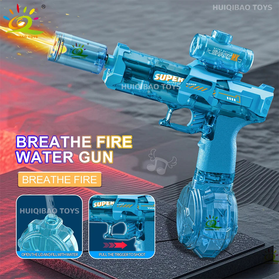 Waterpistool zonder batterij met lichteffecten