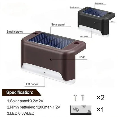 Waterdichte Solar LED Buitenlampen Set