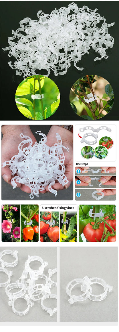 Herbruikbare Plantenclips voor Klimplanten