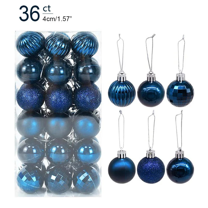 Kerstballen set decoratie